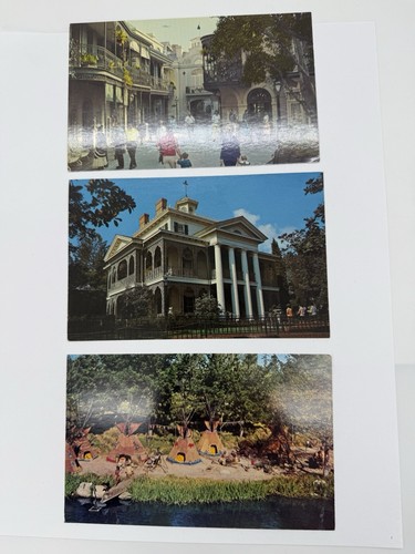 Vintage disneyland postcards - disneyland,