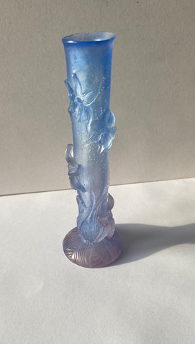 Daum nancy art glass - nancy, floral