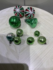 Christmas Tree Baubles X 10