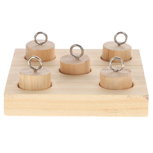 Parrot puzzle wood chew toys - parrot,