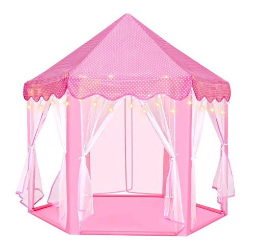Pink princess castle - pink,