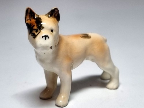 Vintage boxer dog figurine - boxer,