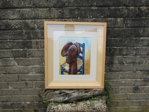 Original oil painting irish - by,