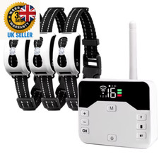 2 in 1 Wireless Dog Electric Fence & Electric Shocker Training Collar Remote wit