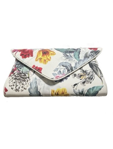 Floral envelope clutch - floral,