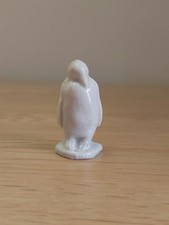 Vintage Wade Whimsie ALL WHITE PENGUIN Tom Smith WILDLIFE 1986 - 87 (B)