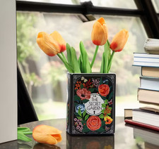 Book Vase Shaped Vase for