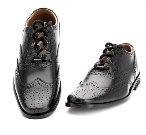 Ghillie brogues black - ghillie,