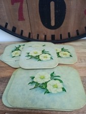 Set Of Vintage Placemats Set Of 6 With 2 Serving Mats