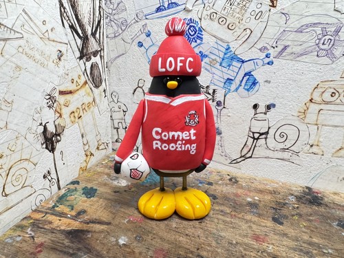 Leyton orient penguin with - leyton,