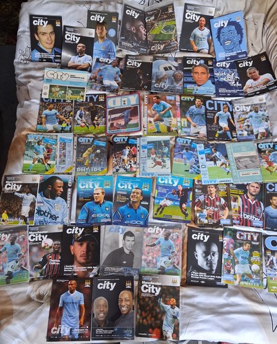 Manchester city programmes - 50,