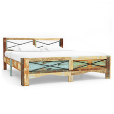 Bed Frame Solid Reclaimed Wood