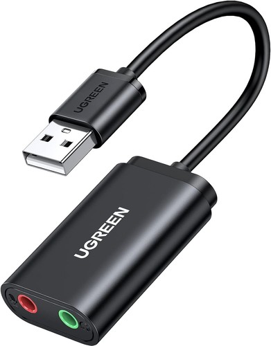 Usb sound card dac 5mm - sound, 3.5mm