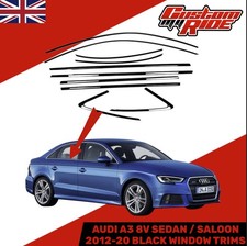 Gloss Black Window Trims for