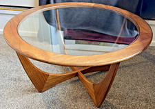 G Plan Astro Round Teak Coffee