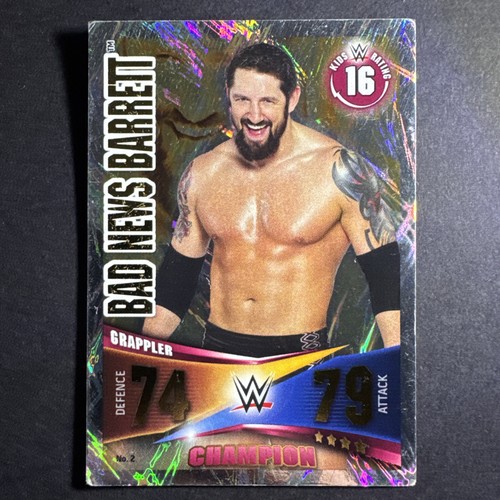 2014 topps wwe slam - topps, attax