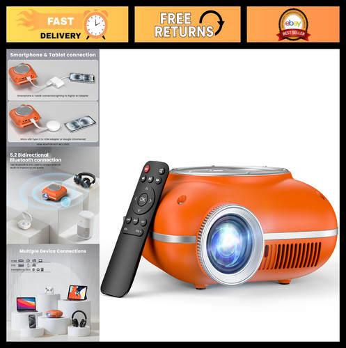 Portable 1080p mini projector - portable,
