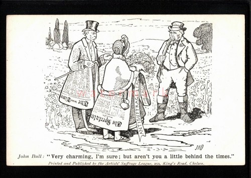 Suffragette john bull little - suffragette, bull: