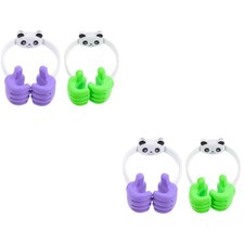  2 Pack Mobile Phone Holder Smartphone Stand Decorative Brackets Novelty Racks