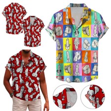 Men's Button Down Shirts Funny