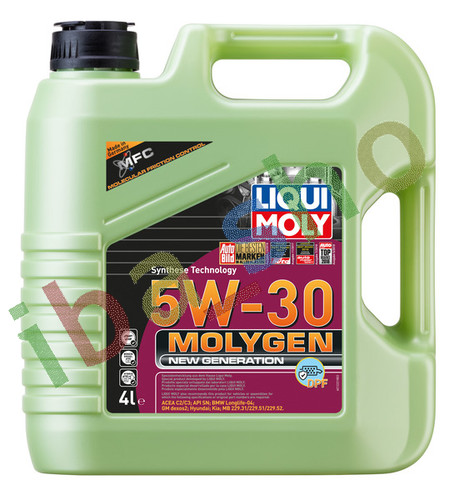 Engine oil molygen 5w30 api - molygen, 4l