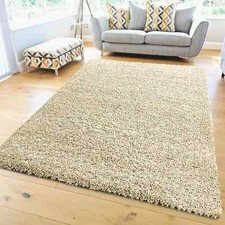 Thick Large Shaggy Rugs Non