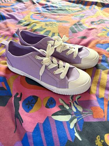 Used purple canvas low - , tu