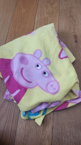 Peppa pig yellow fleece - peppa,