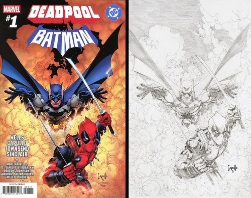 Marvel deadpool batman - deadpool/batman, #1