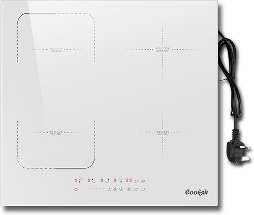 60cm induction hob white - hob, 4