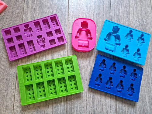Silicone brick minifigure - brick,