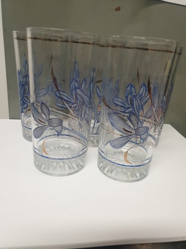 Vintage italian glass tumblers - italian,
