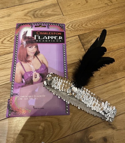 1920s gatsby flapper headband - gatsby,