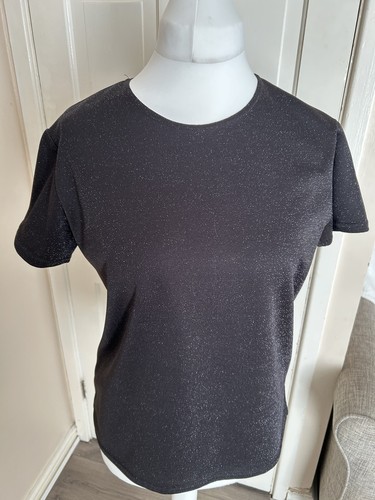 Bonmarche ladies black sparkly - bonmarche,