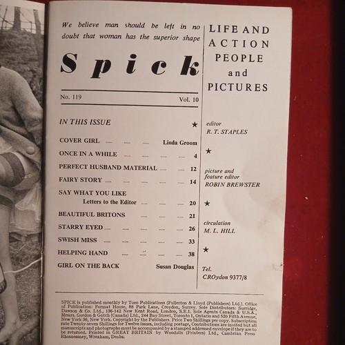 Spick vintage magazines non - spick,