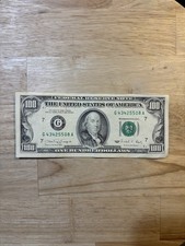 Old 100 Dollar Bill (1990)