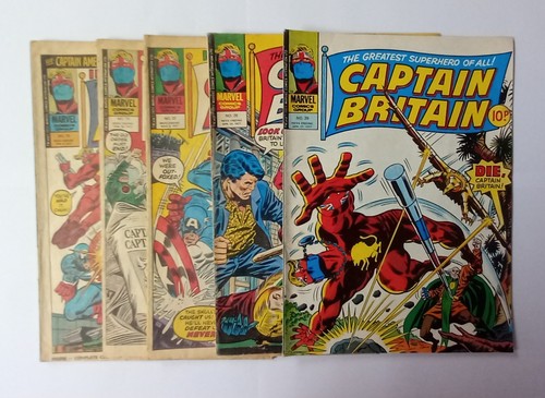 Captain britain comics - britain,