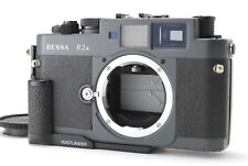 【N MINT+++】Voigtlander BESSA R2A 35mm Rangefinder Film Camera Gray Body