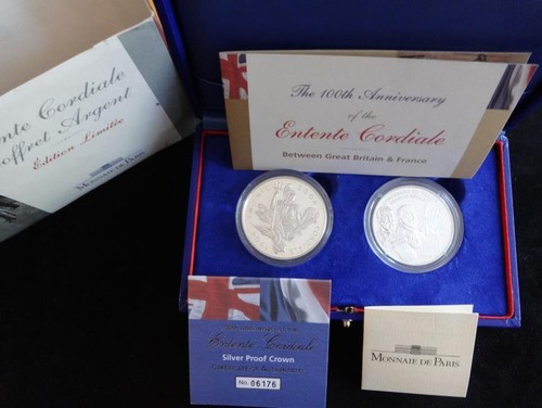 2004 silver proof - +, france