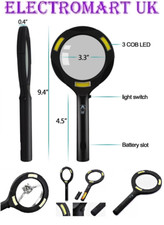 Led cob illuminated hand - led, held