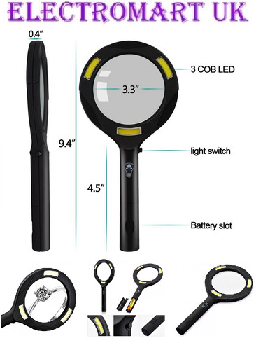 Led cob illuminated - led, held