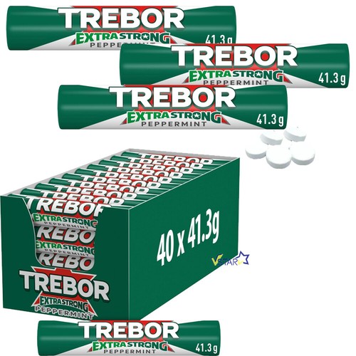 Trebor extra strong peppermint - extra,