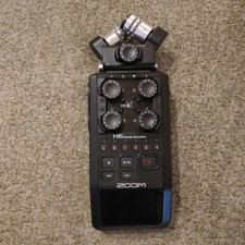 ZOOM H6 BLACK Handy Linear PCM IC Recorder Microphone Capsule Audio Recording