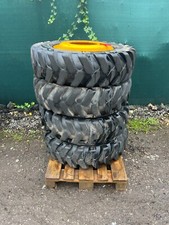4x 9.00-20 JCB Wheel Rim & Tyre £1200+vat Dumper wheeled loader solideal T28