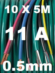 50m auto cable kit 5mm - 50m,