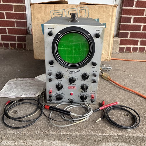Vintage eico oscilloscope - eico,