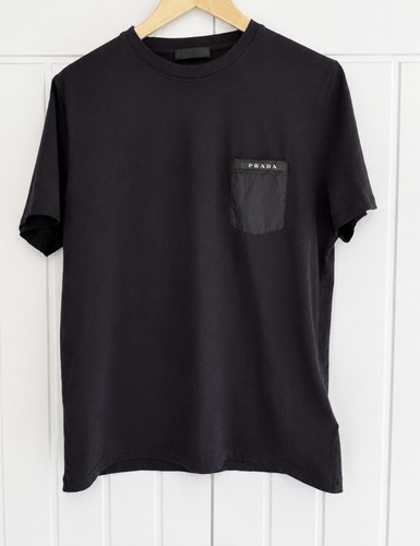 Prada men navy nylon - nylon, pocket