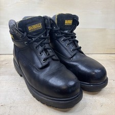 DeWalt Maxi Steel Toe Black Men's 8 Safety Boot Lace Up Work Boots