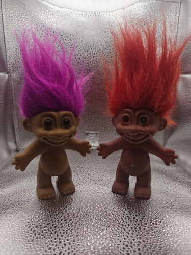 Vintage russ troll dolls - russ,