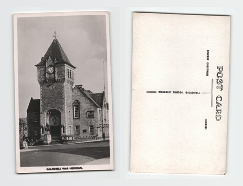 Postcard galashiels war - postcard,